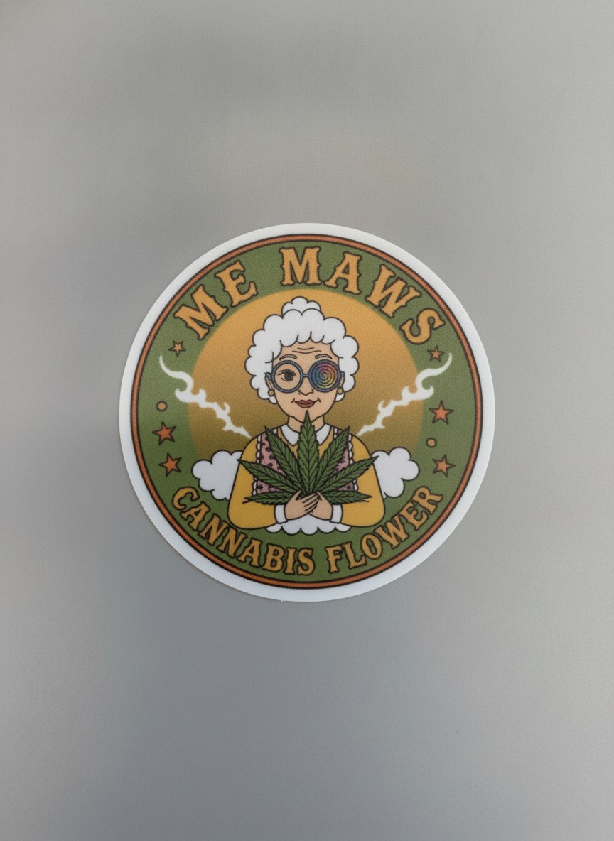 The Farm Fresh die-cut sticker
